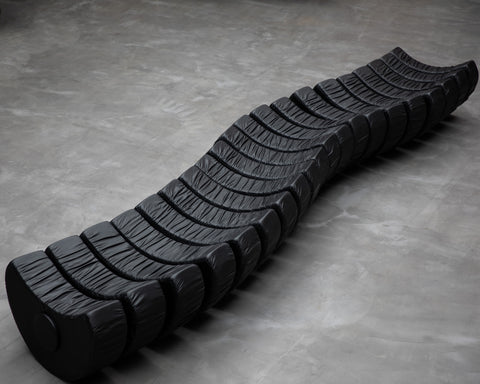MARZIO CECCHI - SERPENTE SOFA BLACK