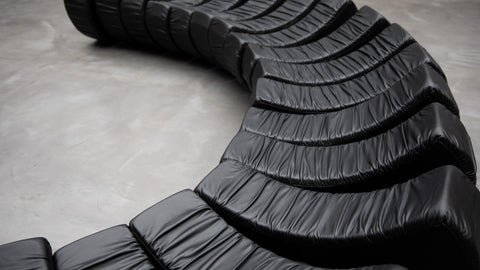 MARZIO CECCHI - SERPENTE SOFA BLACK
