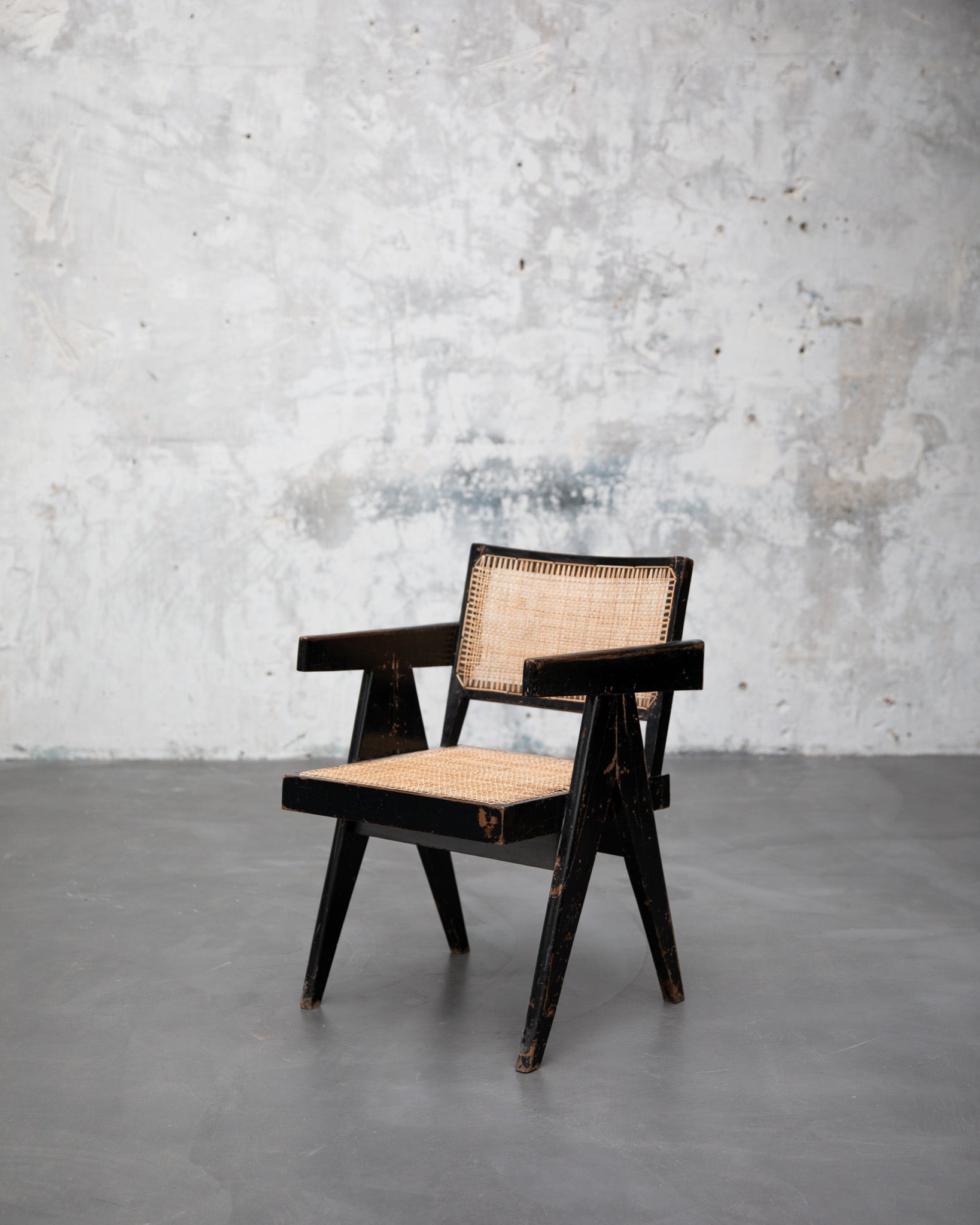 PIERRE JEANNERET - CONNECTED BACK OFFICE CHAIR – SCENERS GALLERY