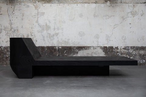 RICK OWENS - DAYBED BLACK PLYWOOD