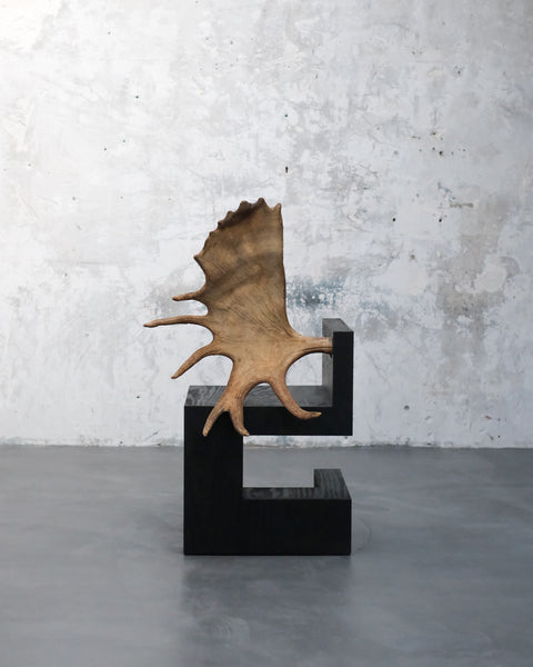 RICK OWENS - TOMB STAG CHAIR LEFT