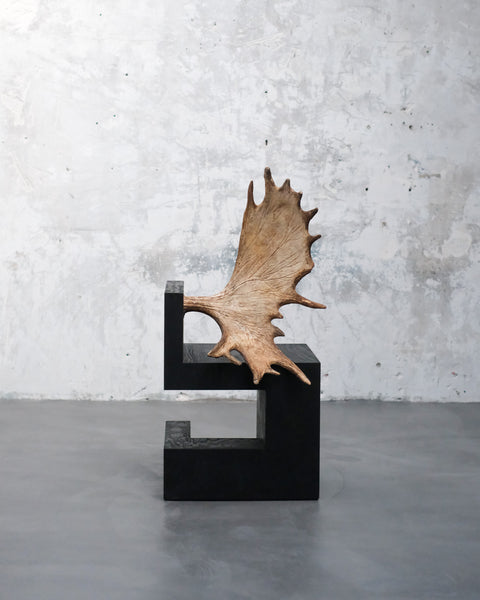 RICK OWENS - TOMB STAG CHAIR RIGHT