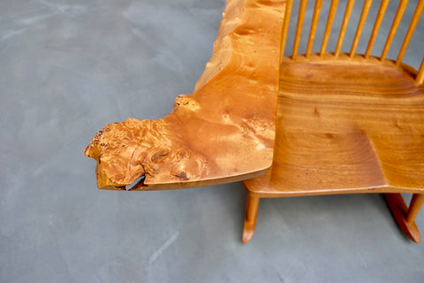 GEORGE NAKASHIMA - SINGLE ARM ROCKING CHAIR