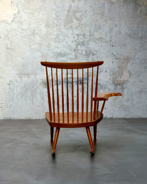 GEORGE NAKASHIMA - SINGLE ARM ROCKING CHAIR