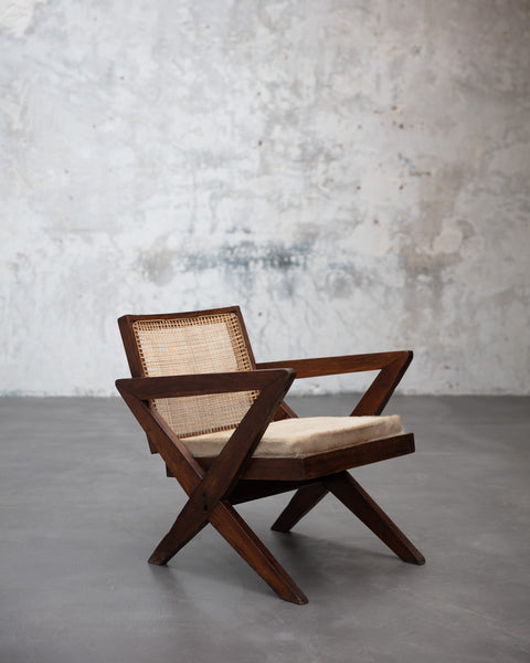 PIERRE JEANNERET - CROSS LEG EASY CHAIR