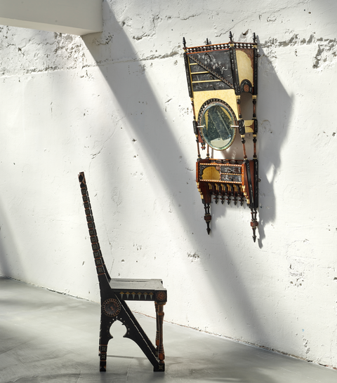 CARLO BUGATTI - MURAL CABINET