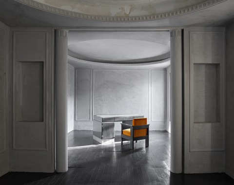 GAETANO BORSANI - DESK AND ARMCHAIR