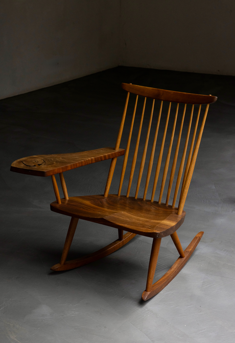 GEORGE NAKASHIMA - SINGLE ARM ROCKING CHAIR