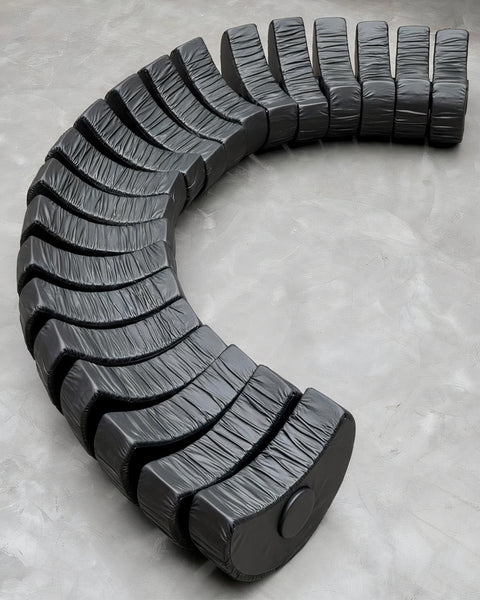 MARZIO CECCHI - SERPENTE SOFA BLACK