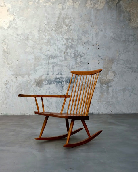 GEORGE NAKASHIMA - SINGLE ARM ROCKING CHAIR