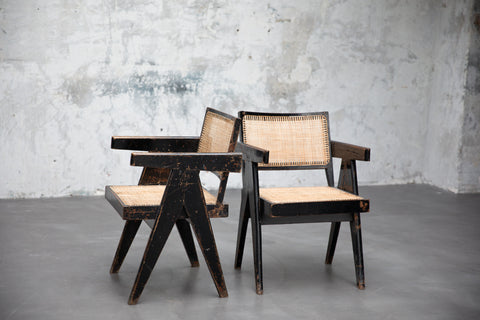 PIERRE JEANNERET - CONNECTED BACK OFFICE CHAIR