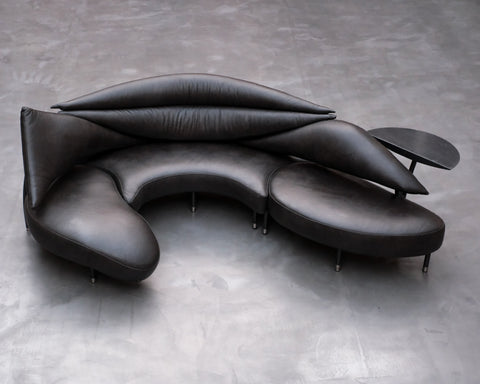 ANONYME - BLACK LIPS SOFA