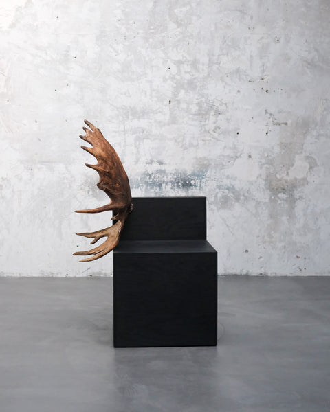 RICK OWENS - TOMB STAG CHAIR RIGHT