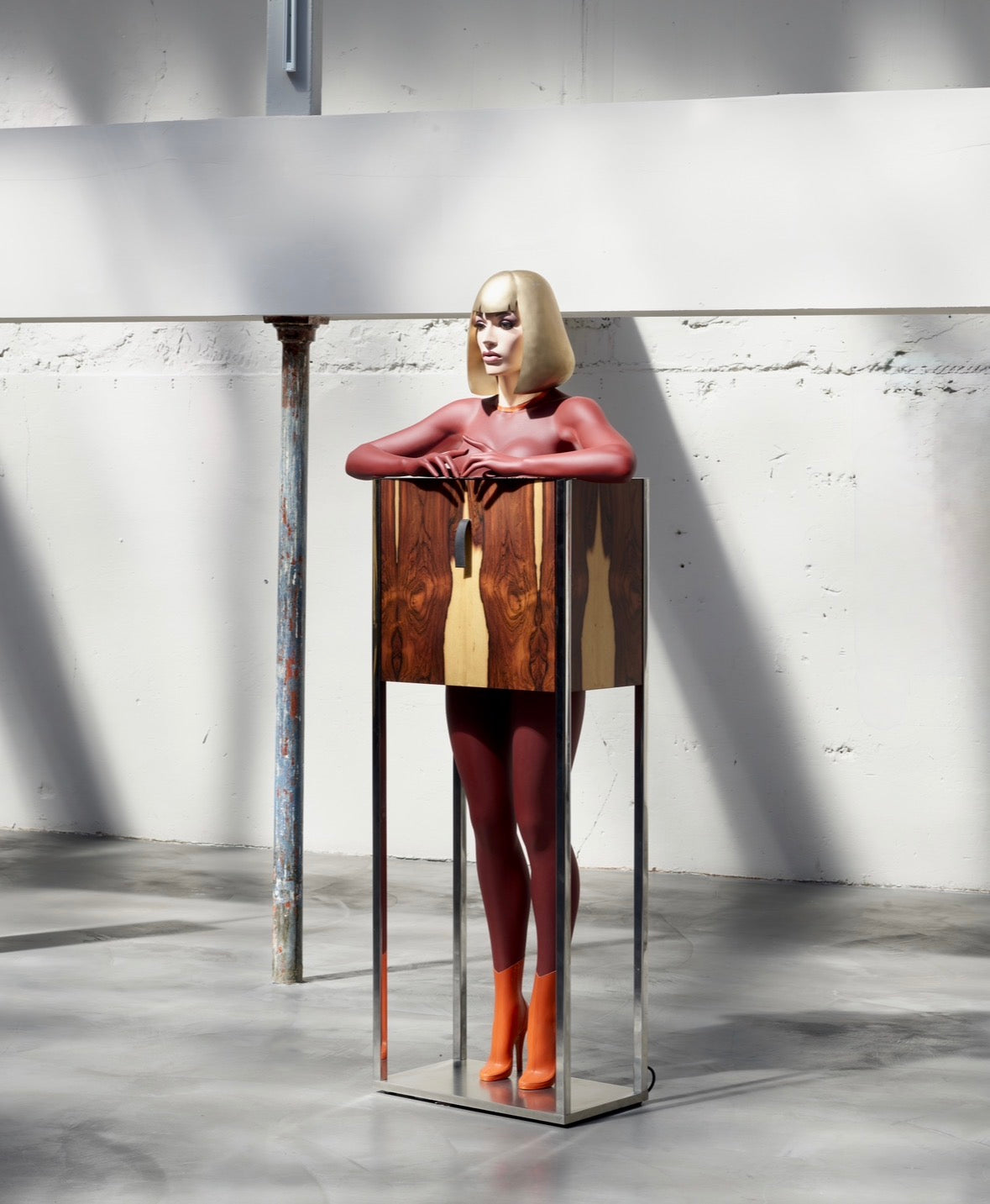 ALLEN JONES - RED REFRIGERATOR – SCENERS GALLERY