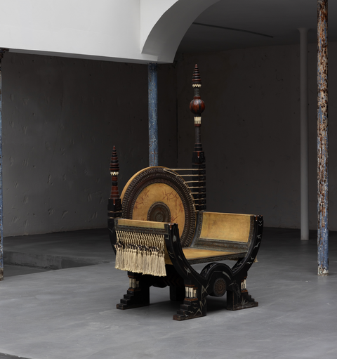 CARLO BUGATTI - THRONE CHAIR