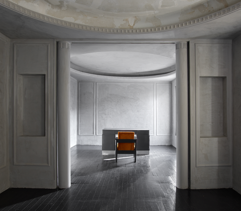 GAETANO BORSANI - DESK AND ARMCHAIR